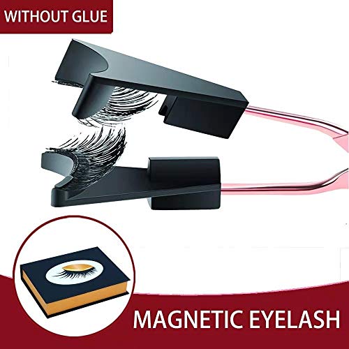 CTFIVING Magnetic Eyelashes Applicator Clip With No Glue Curler Applicator Magnetic Lashes Kit Women's Fashion Makeup Tools