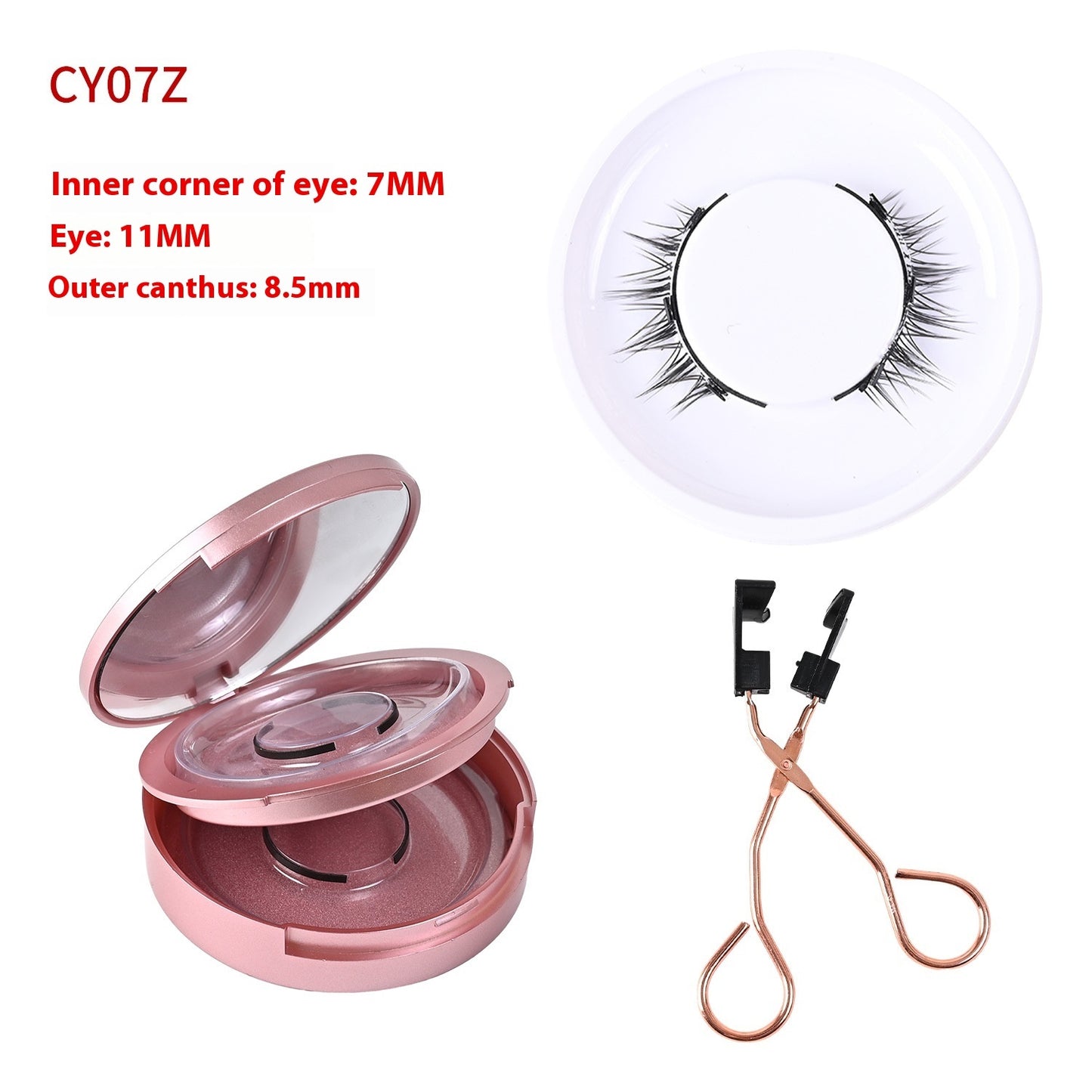 Magnetic false eyelashes