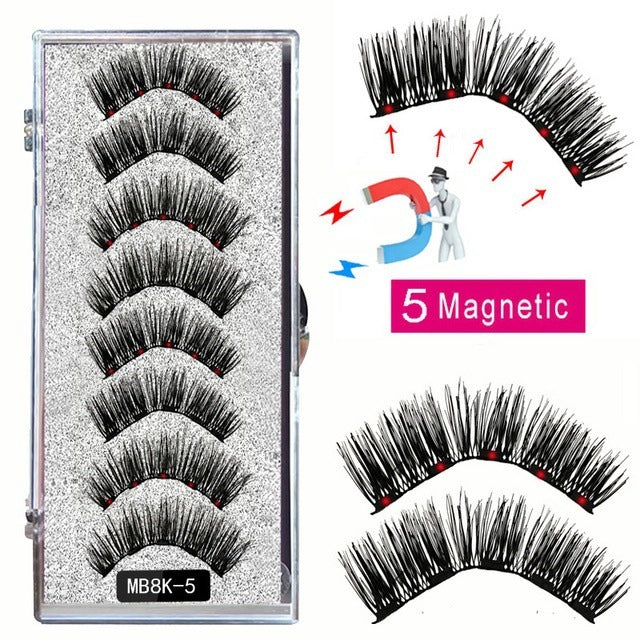 Magnetic False Eyelash Suit Series Magnetic Eyelash Daily Wear Clip Can Be Reused