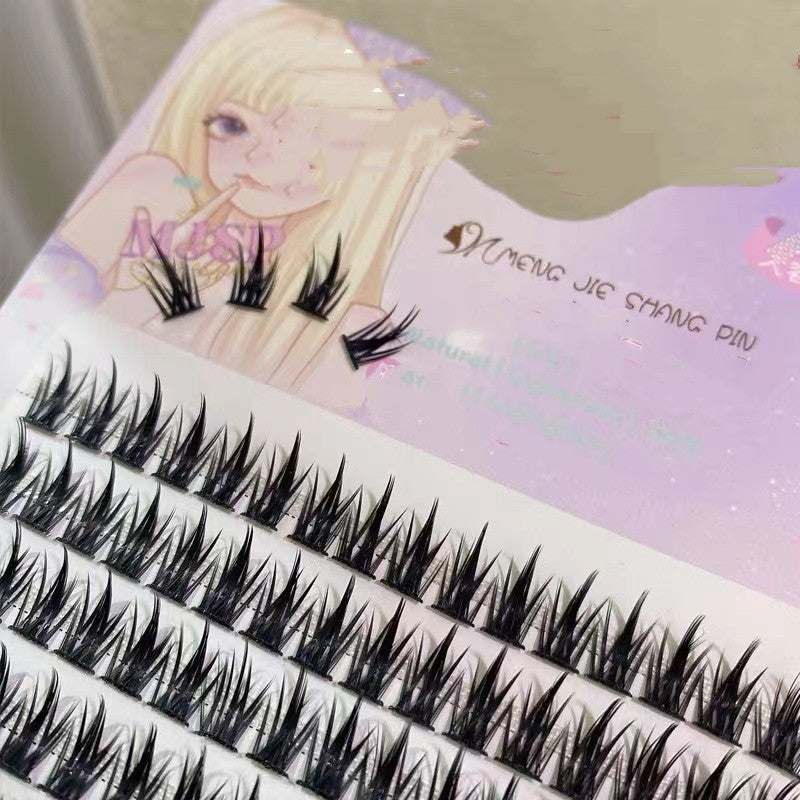 10 Rows Of Large Capacity Spire Wheat Ear False Eyelashes