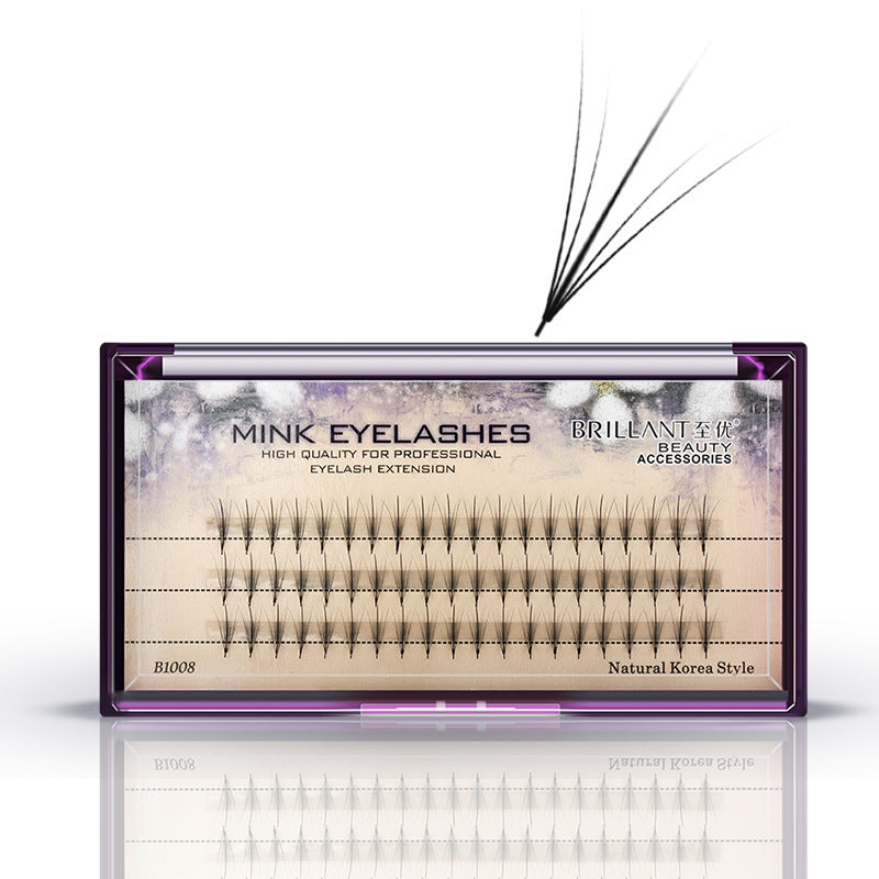 Single tufts of false eyelashes