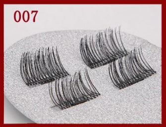 Glue-free magnet false eyelashes