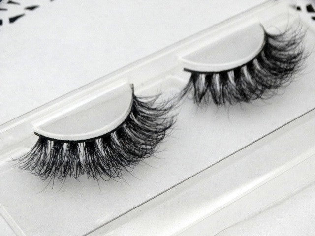 3D stereo mink hair false eyelash DM35