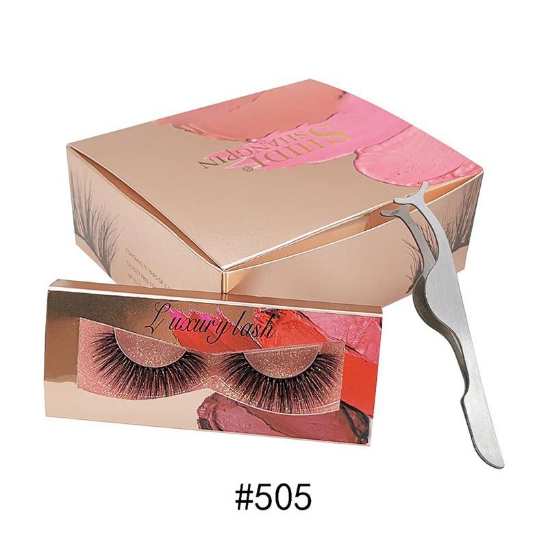 Imitation mink thick false eyelash suit