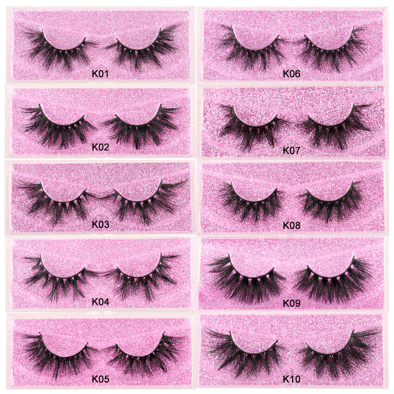 5D Thick 22MM Mink Hair False Eyelashes