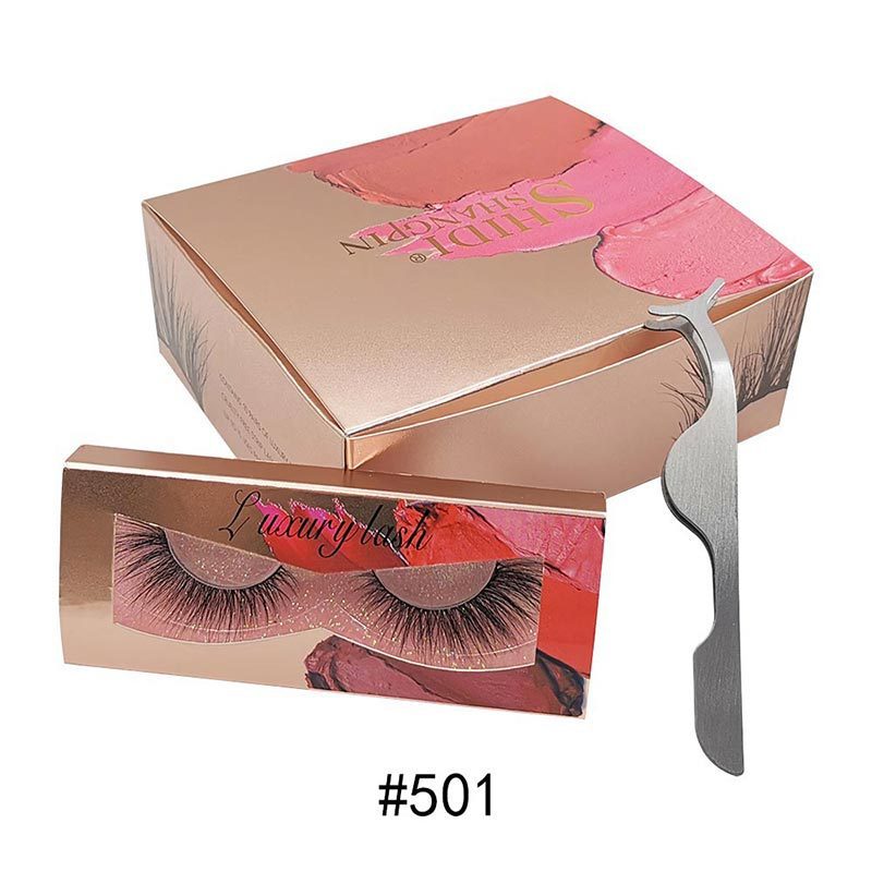 Imitation mink thick false eyelash suit