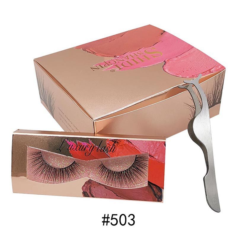 Imitation mink thick false eyelash suit