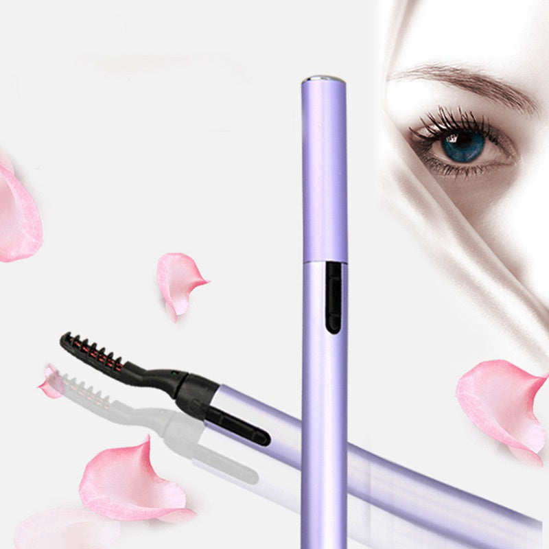 Mini Local Electric Eyelash Curler And Portable Daily Makeup Clip Electric Eyelash Curler