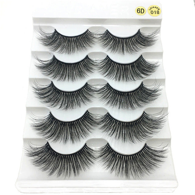 Thick Multi-layered Three-dimensional False Eyelashes