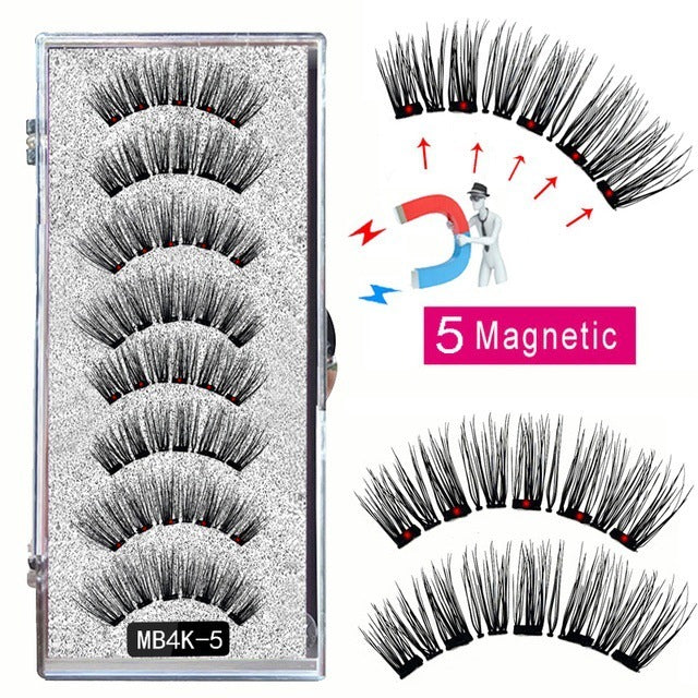 Magnetic False Eyelash Suit Series Magnetic Eyelash Daily Wear Clip Can Be Reused