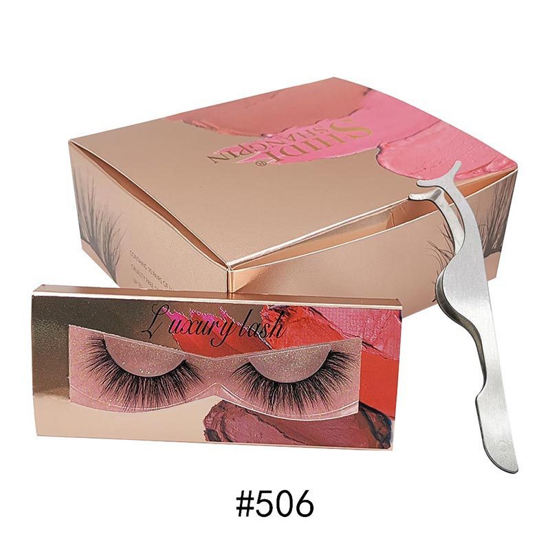 Imitation mink thick false eyelash suit