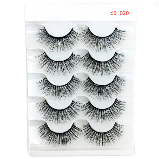 Thick Multi-layered Three-dimensional False Eyelashes