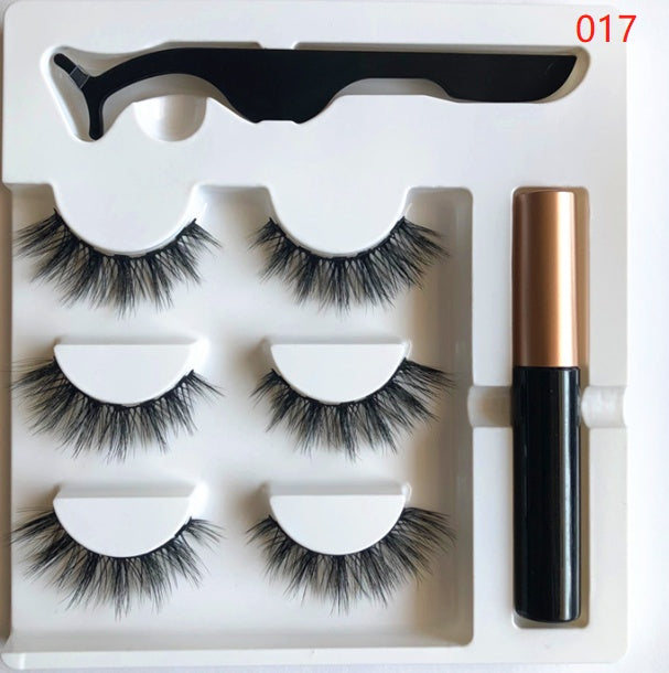 Magnetic false eyelashes