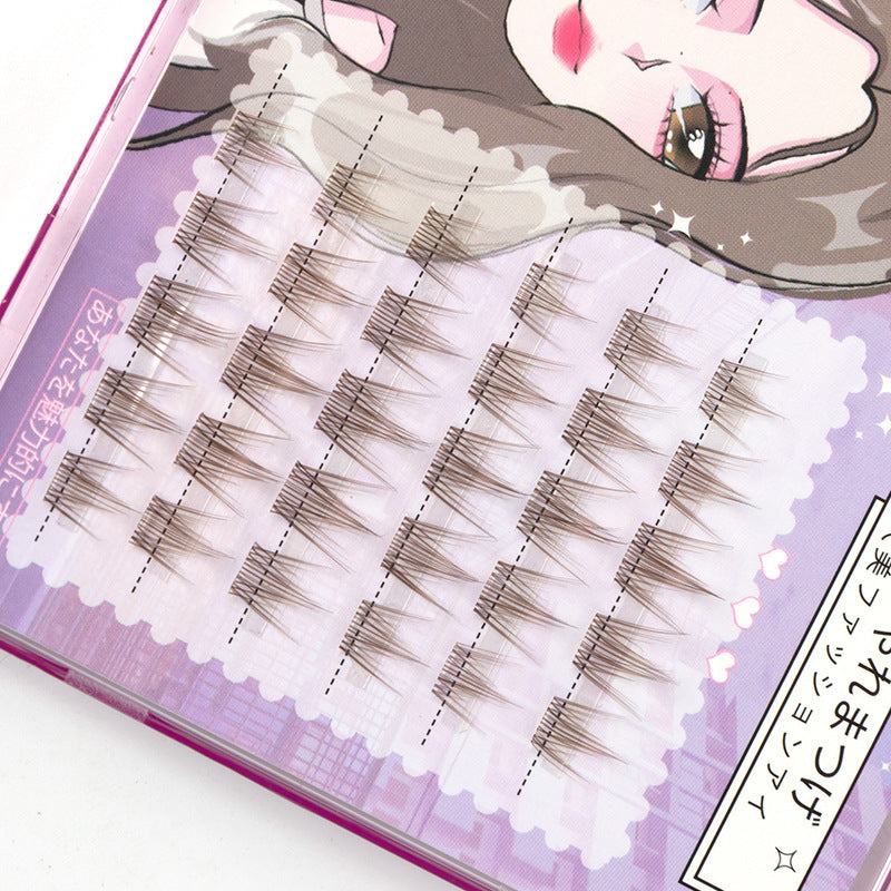 Segment Caramel Guppy False Eyelashes