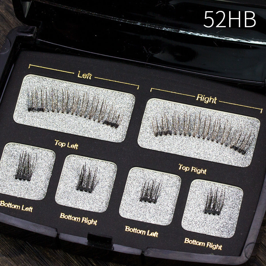 Four small scorpion magnets eyelashes