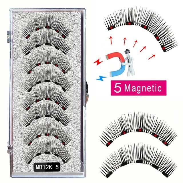 Magnetic False Eyelash Suit Series Magnetic Eyelash Daily Wear Clip Can Be Reused