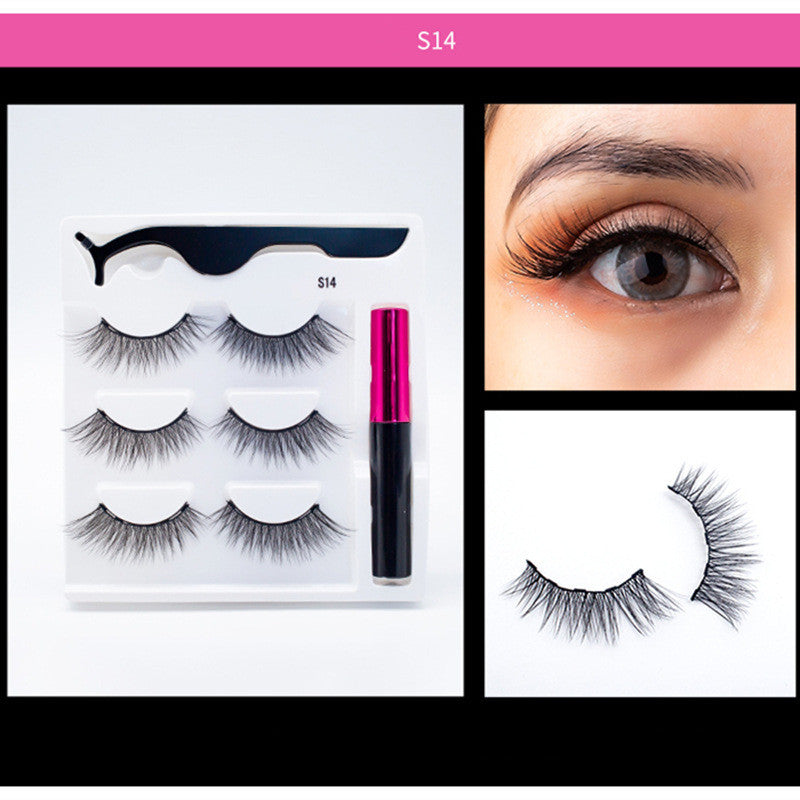 3 Pairs Of Magnetic Eyelashes