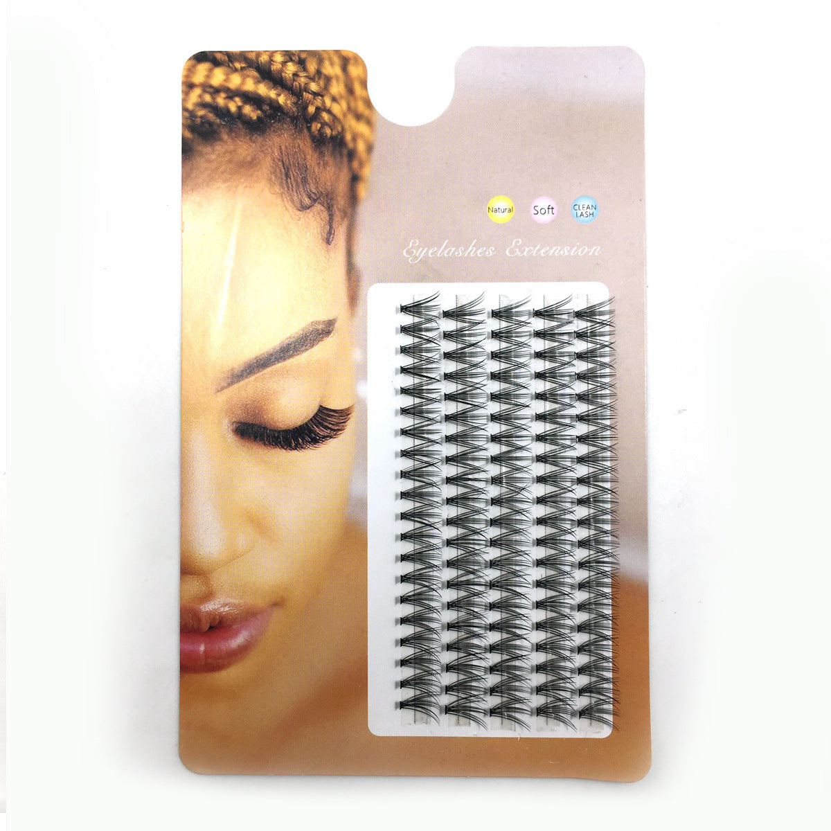 10p Natural Soft Grafting False Eyelashes Makeup Tools