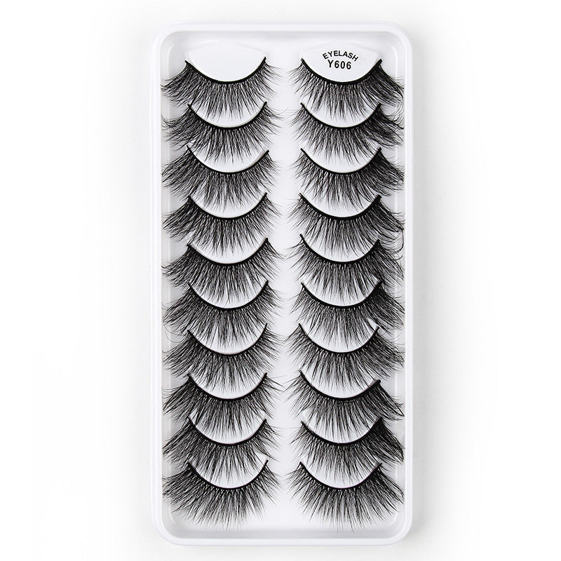 3D European And American Cat Eye False Eyelashes Are Naturally Thick And Fluffy