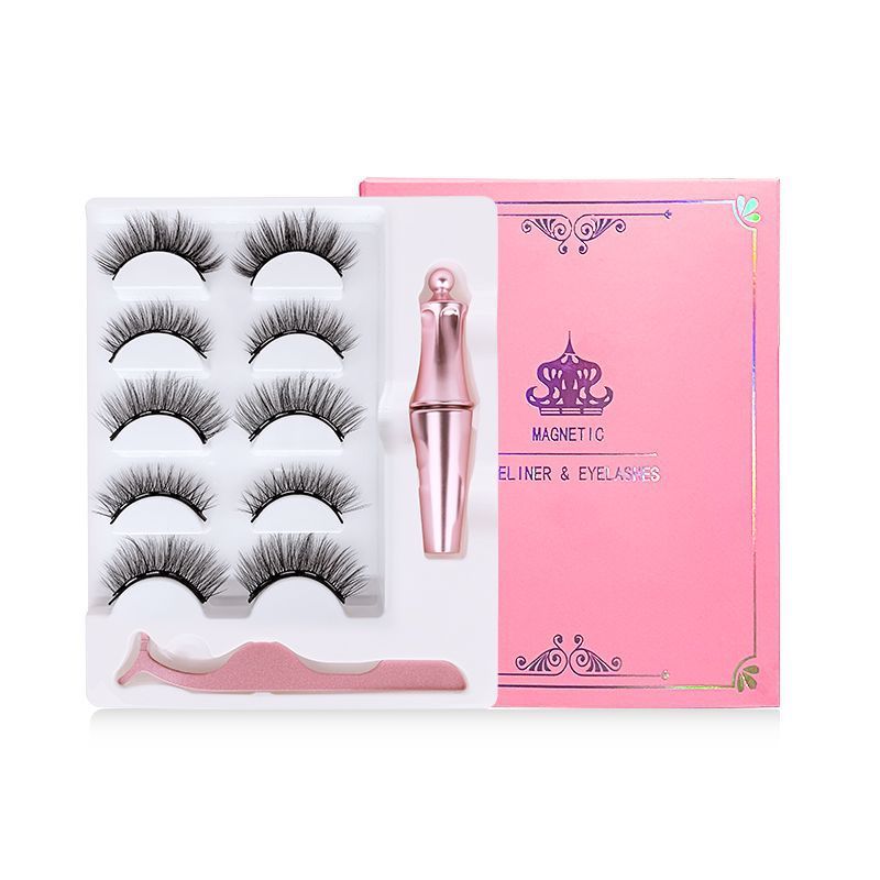 Magnetic Eyeliner Set for Eyelashes with Tweezers