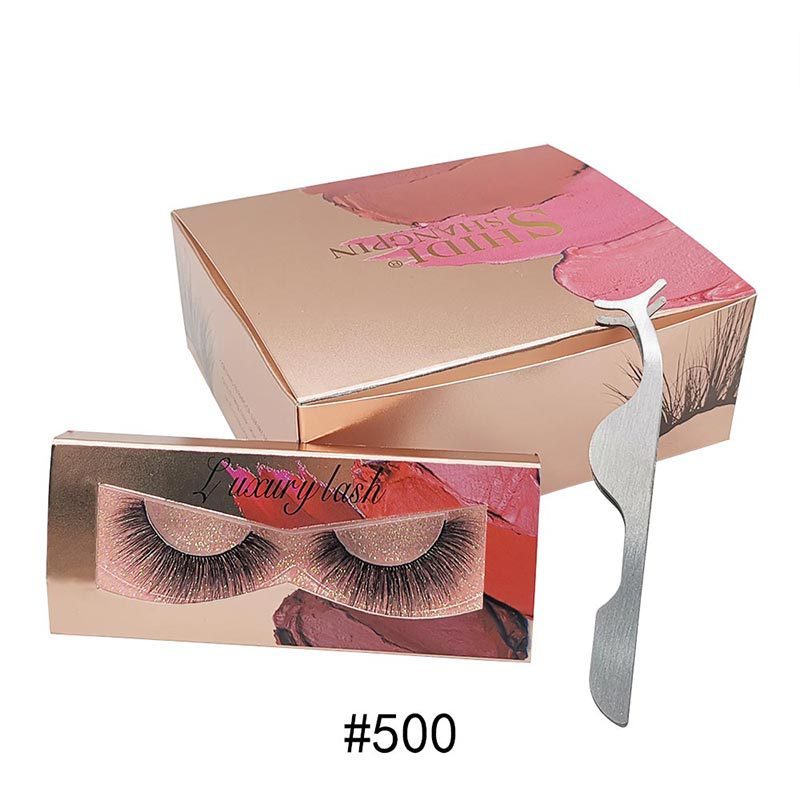 Imitation mink thick false eyelash suit