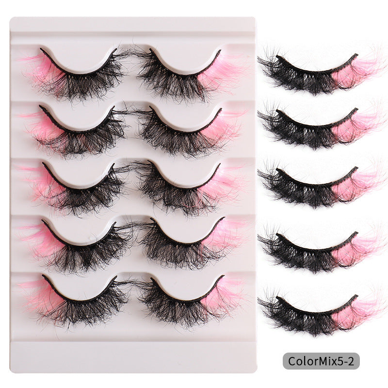 fashion High Color Fried Curly Eyelashes