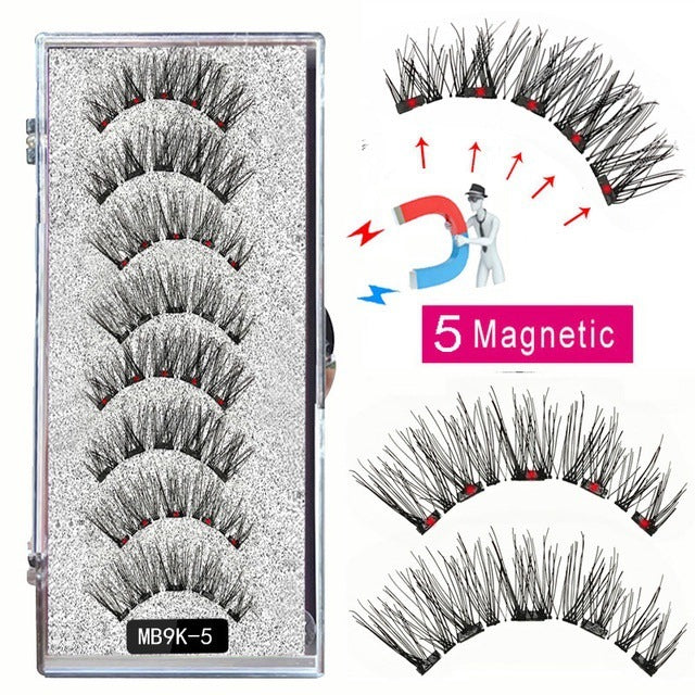 Magnetic False Eyelash Suit Series Magnetic Eyelash Daily Wear Clip Can Be Reused