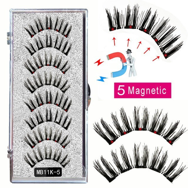 Magnetic False Eyelash Suit Series Magnetic Eyelash Daily Wear Clip Can Be Reused