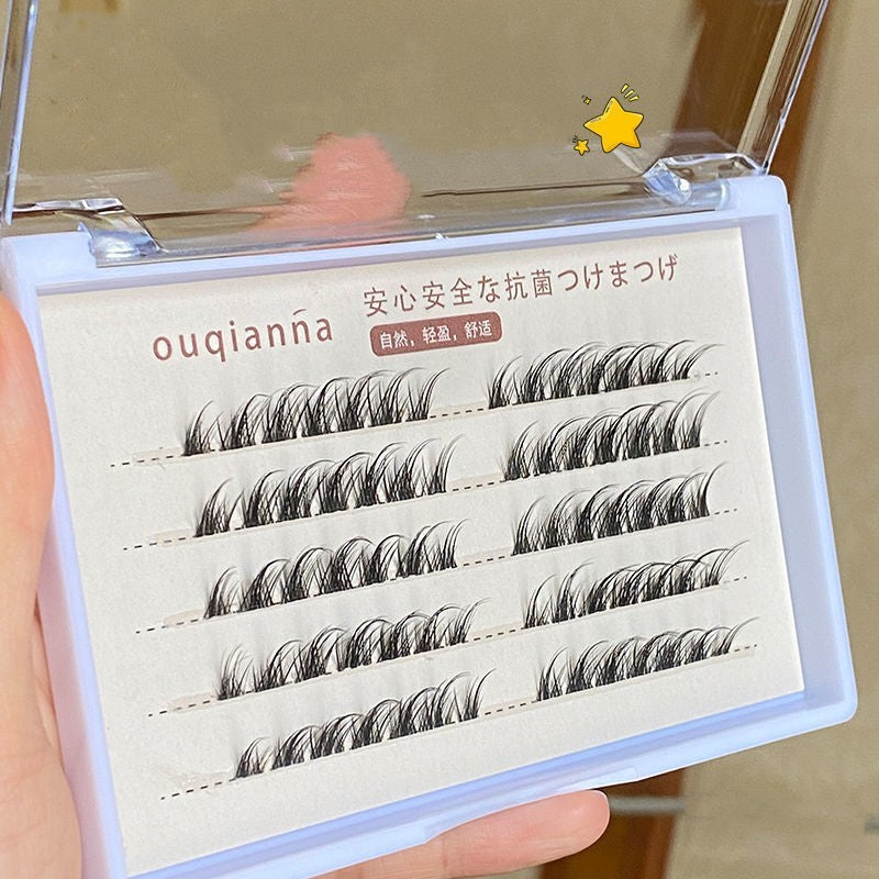 Clear Transparent Crystal False Eyelashes