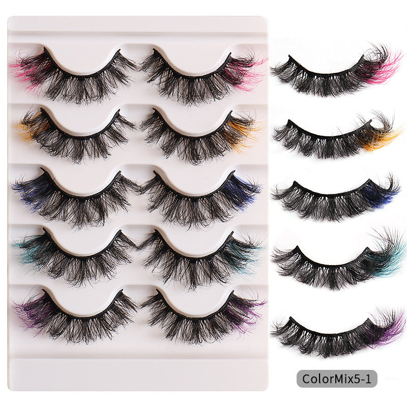 fashion High Color Fried Curly Eyelashes