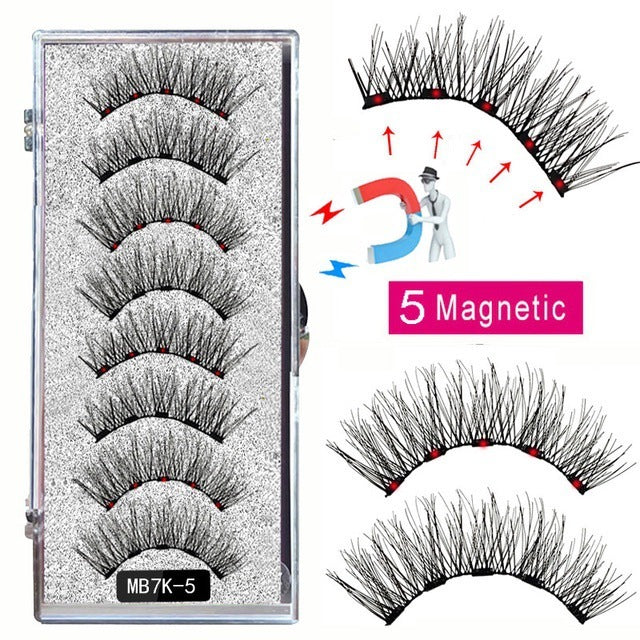 Magnetic False Eyelash Suit Series Magnetic Eyelash Daily Wear Clip Can Be Reused