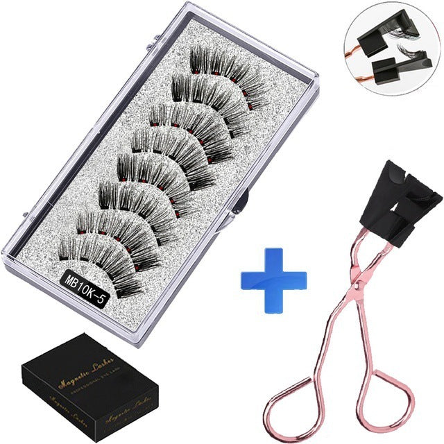 Magnetic False Eyelash Suit Series Magnetic Eyelash Daily Wear Clip Can Be Reused