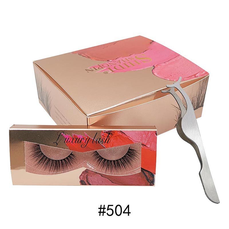 Imitation mink thick false eyelash suit