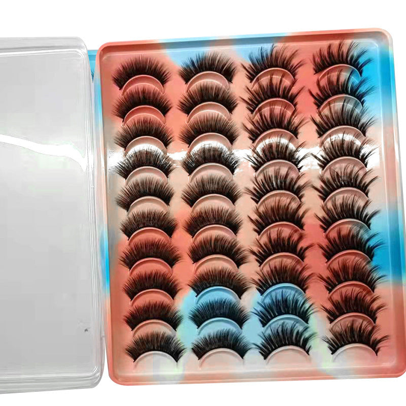 20 Pairs Of Natural Simulation Long Thick Soft Eyelashes