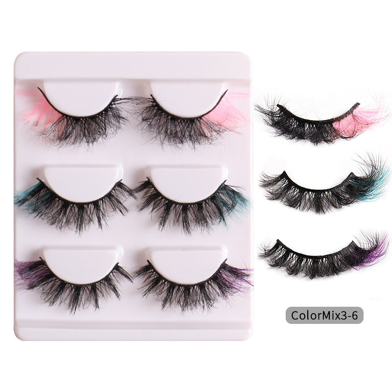 fashion High Color Fried Curly Eyelashes