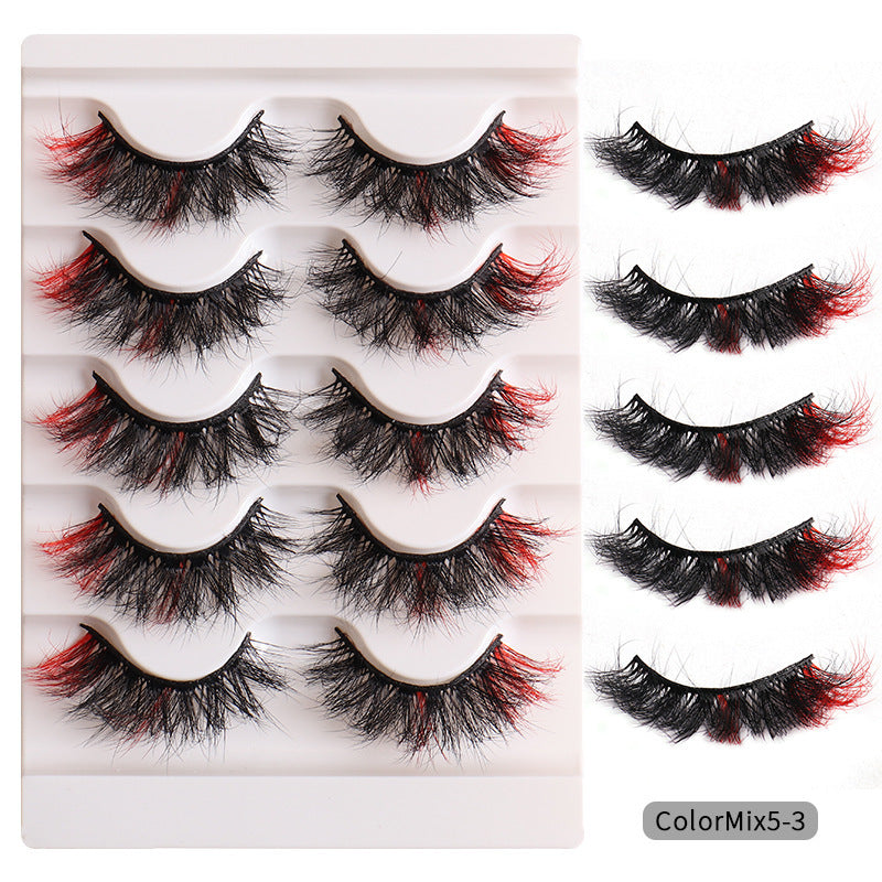 fashion High Color Fried Curly Eyelashes