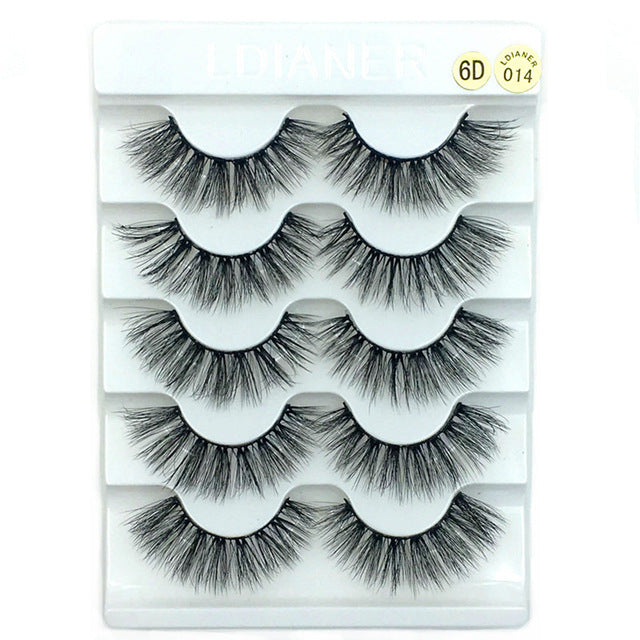 Thick Multi-layered Three-dimensional False Eyelashes