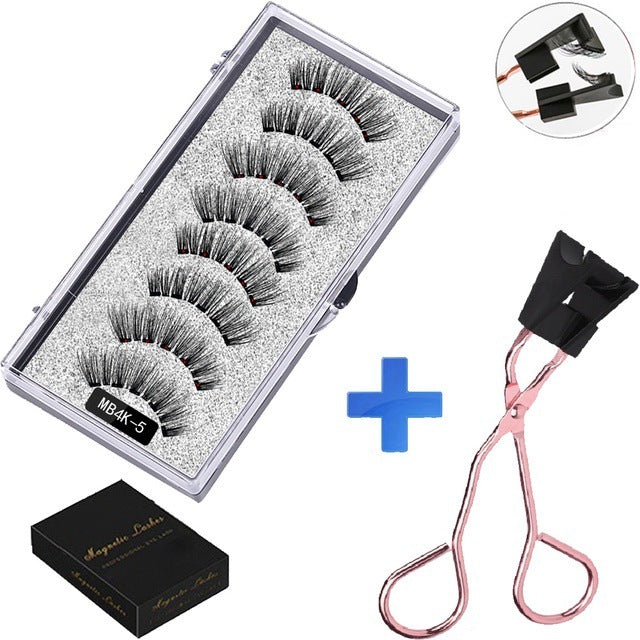 Magnetic False Eyelash Suit Series Magnetic Eyelash Daily Wear Clip Can Be Reused