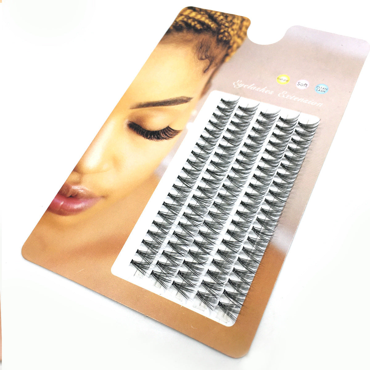 10p Natural Soft Grafting False Eyelashes Makeup Tools