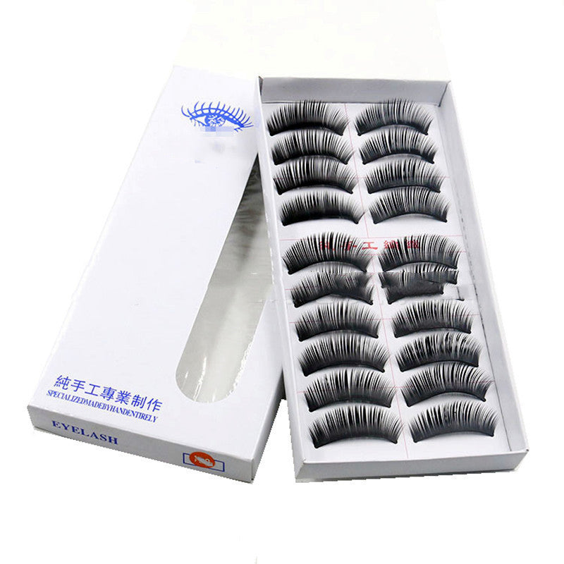 Ladies Fashion Thick Handmade Artificial False Eyelashes