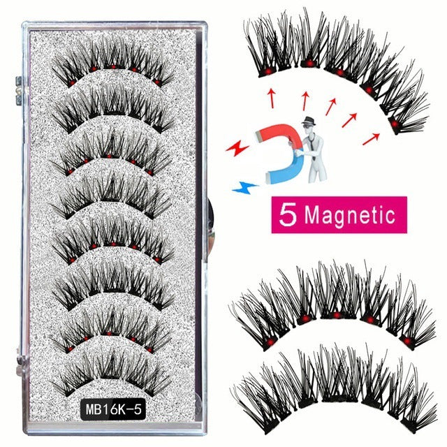 Magnetic False Eyelash Suit Series Magnetic Eyelash Daily Wear Clip Can Be Reused