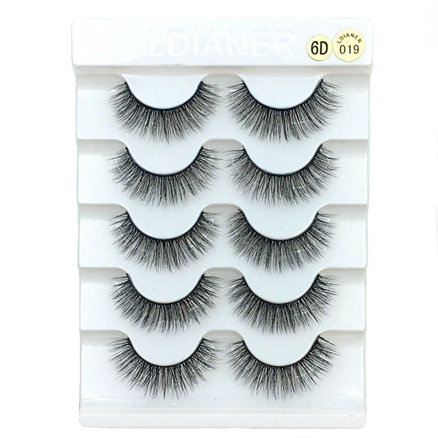 Thick Multi-layered Three-dimensional False Eyelashes