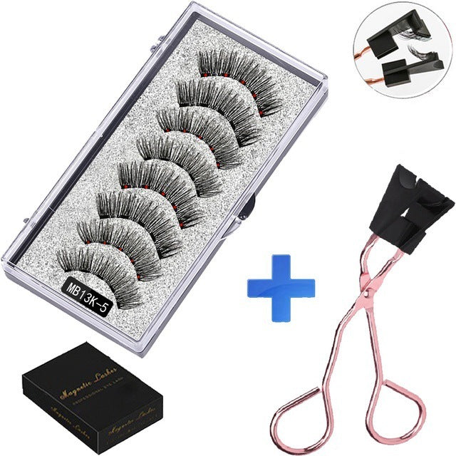 Magnetic False Eyelash Suit Series Magnetic Eyelash Daily Wear Clip Can Be Reused