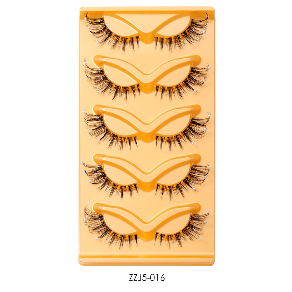 Decorative Flexible Stage With Diamond Eyelash