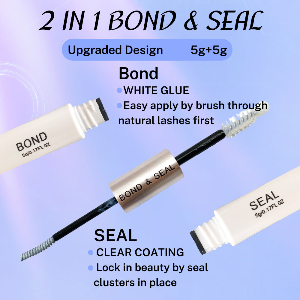 Self-grafting Single Cluster Eyelash Set