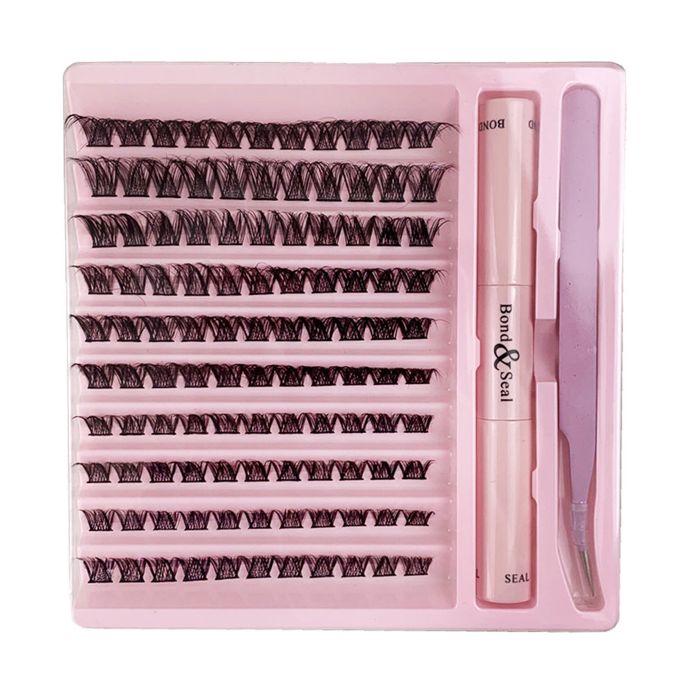 Self-grafting Single Cluster Eyelash Set