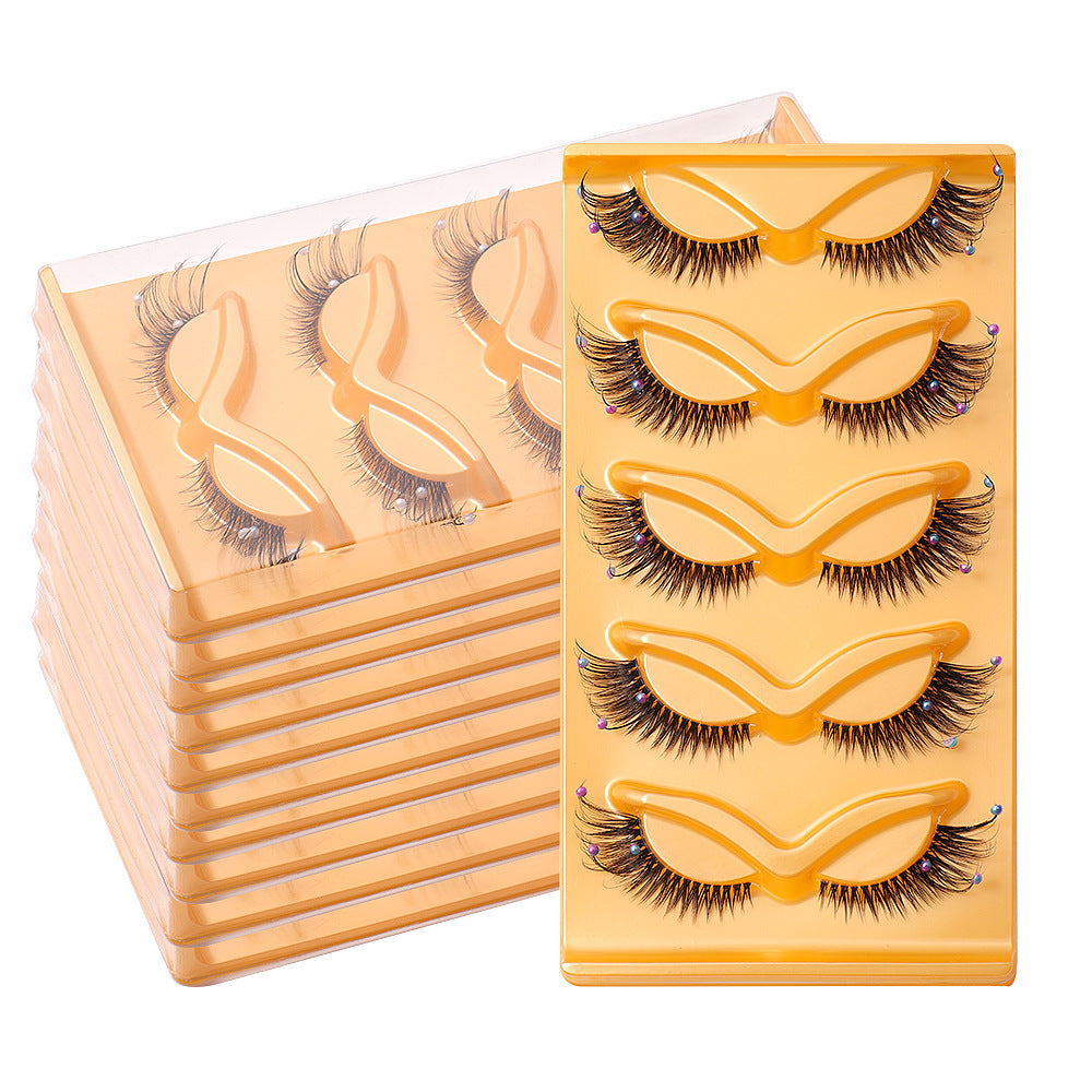 Decorative Flexible Stage With Diamond Eyelash