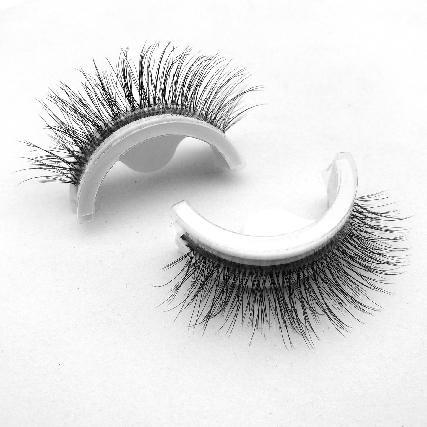 Repeatable Glue-free Self-adhesive False Eyelashes Natural One-pair Package