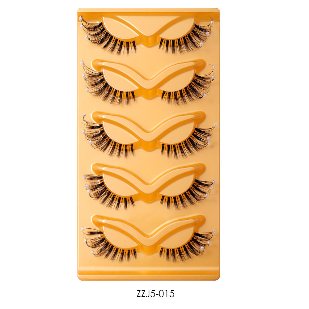 Decorative Flexible Stage With Diamond Eyelash