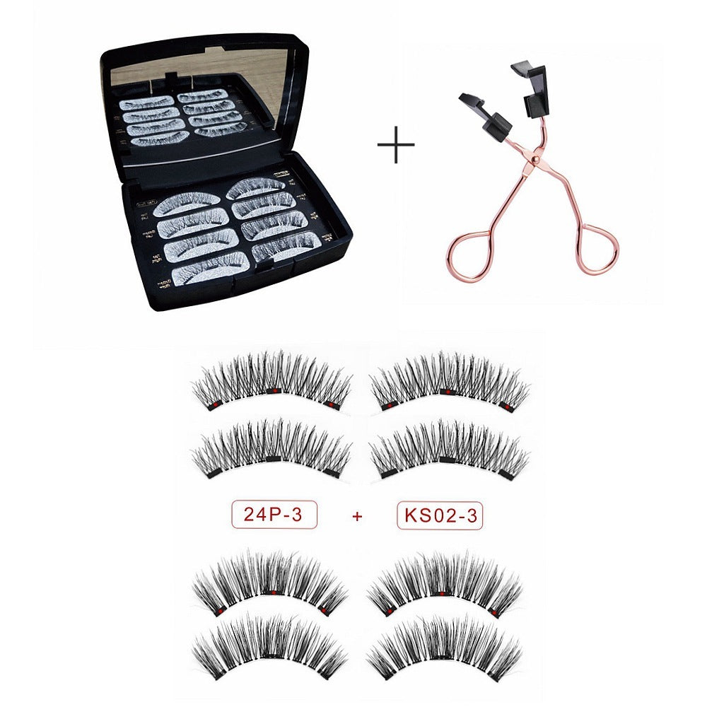 Magnet Eyelash Suit Is Natural And Thick